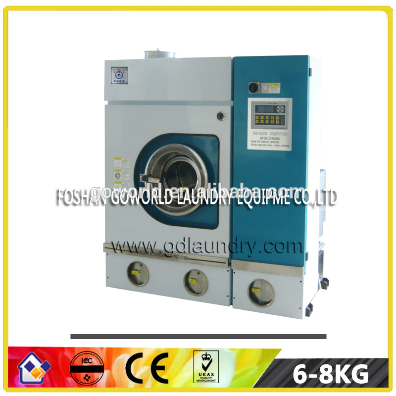 perc 6-8kg cloth dry cleaning machine,laundry dry cleaner