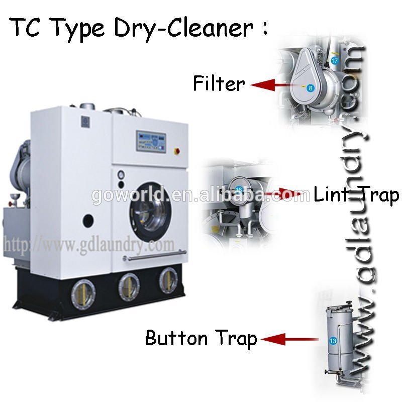 18KG 20KG full closed dry-cleaning machine laundry machine