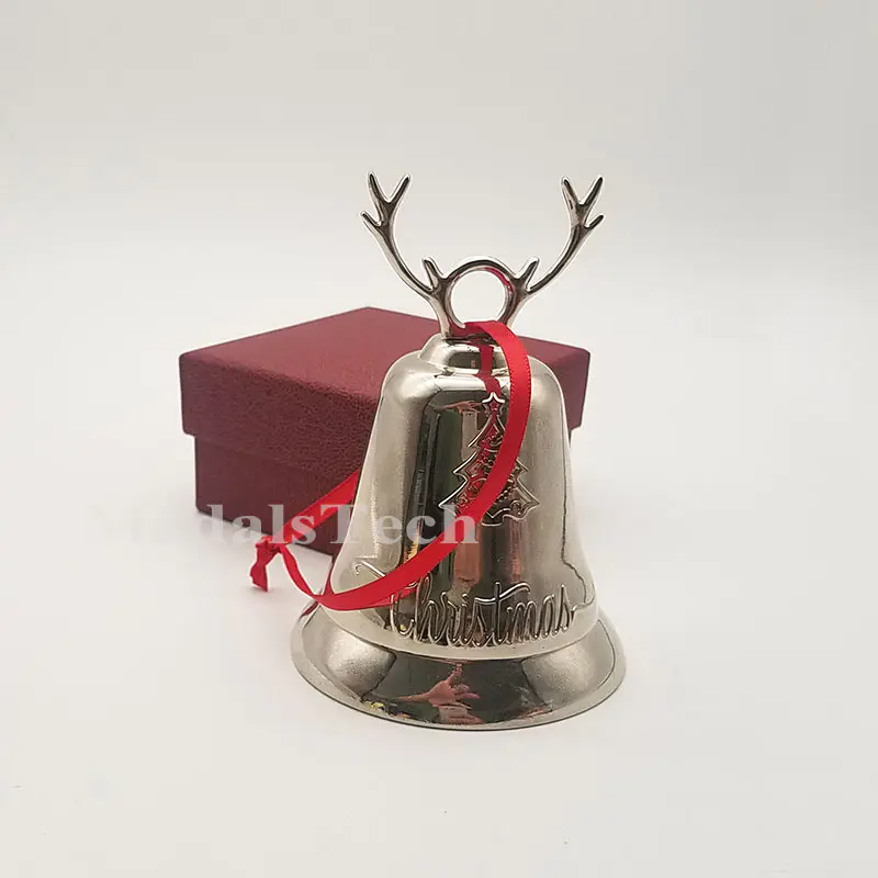 In stock Large size christmas bell with jingle bell decoration/gifts