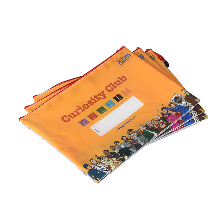 Wholesale Eco-Friendly A4 A5 Mesh File Folder Zipper Document Bag