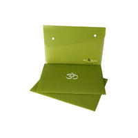 High Quality PP Plastic Material A4 Size Plastic File Holder File Package for Office