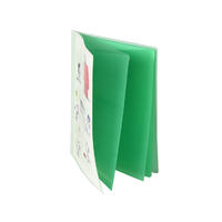 High Quality 10 Pages Clear Pp Display File Documents Book with Custom Insert Page