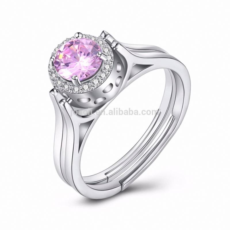 925 Sterling Silver Cubic Zircon Ring Jewelry Manufacturer With Smycken