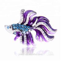 Enamel Synthetic Amethyst Crystal fashion 925 Sterling Silver Jewelry 18K-Gold Plated Jewelry Pendant