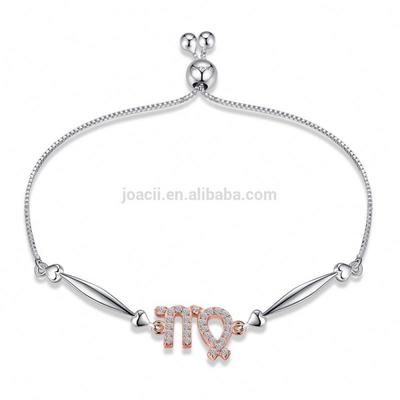 Beautiful Girls' New Designer Flashing Cz Bracelet With Joias Mulher