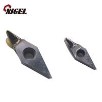 China cutting tools of indexable carbide pcd inserts VCGT 160402 for machining