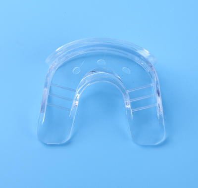 bleach bright teeth whitening mouth piece for mini led light
