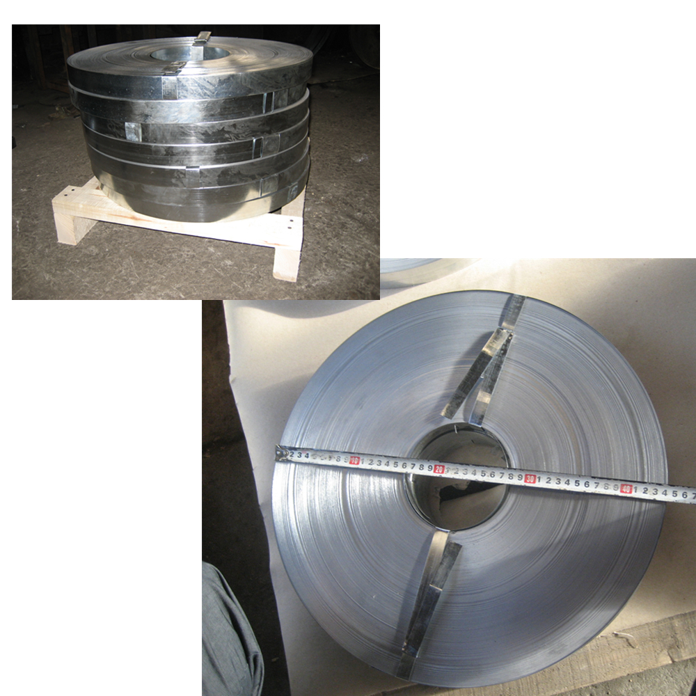 galvanized iron strip for cable armouring steel strip