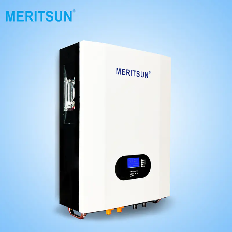 MeritSun Storage Lithium Battery 48v 7kwh Lithium Ion Battery 48v 150ah Power Wall Battery Pack
