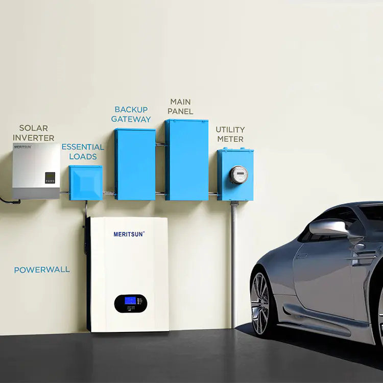 2020 New Patented Technology MeritSun Powerwall 10Kwh Lithium Battery Power Storage Powerwall Home Battery