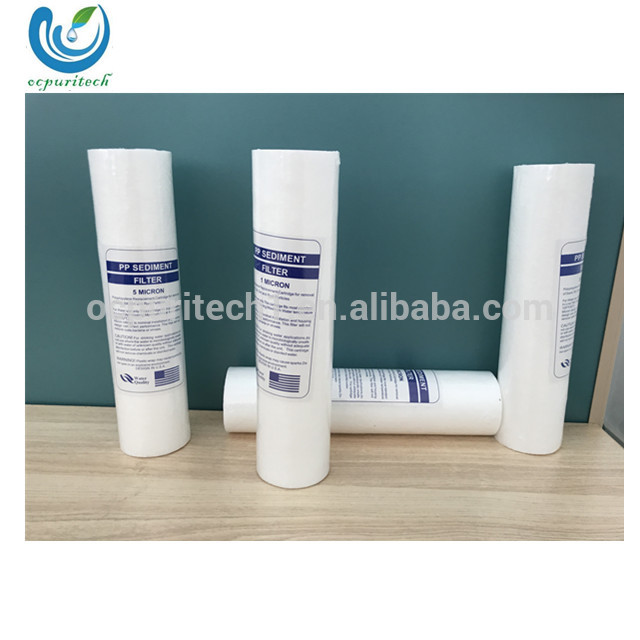 Cheap refillable 10inch water filter cartridges in water treatment