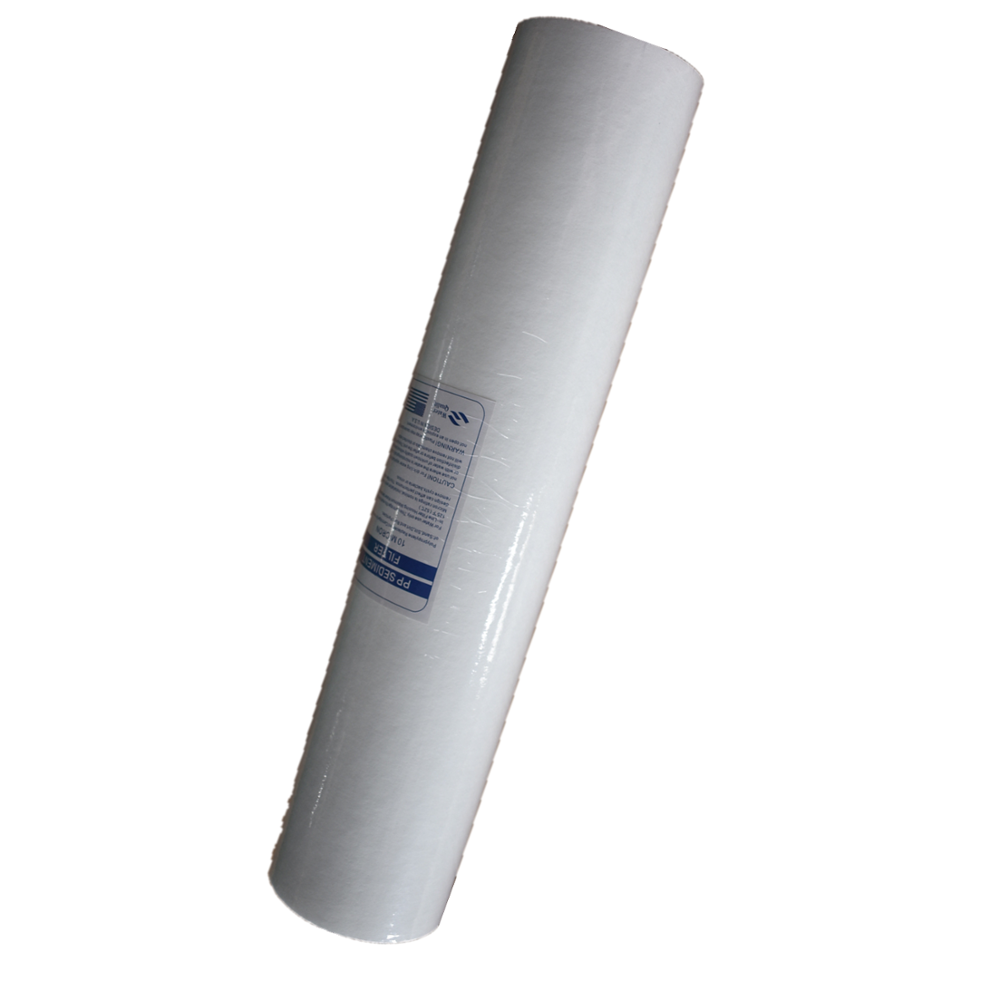 10 20 Inch PP Water Filter Cartridge Sediment 0.1 0.2 0.5 1 5 Micron Absolute Melt Blown Micro Polypropylene For Ro System