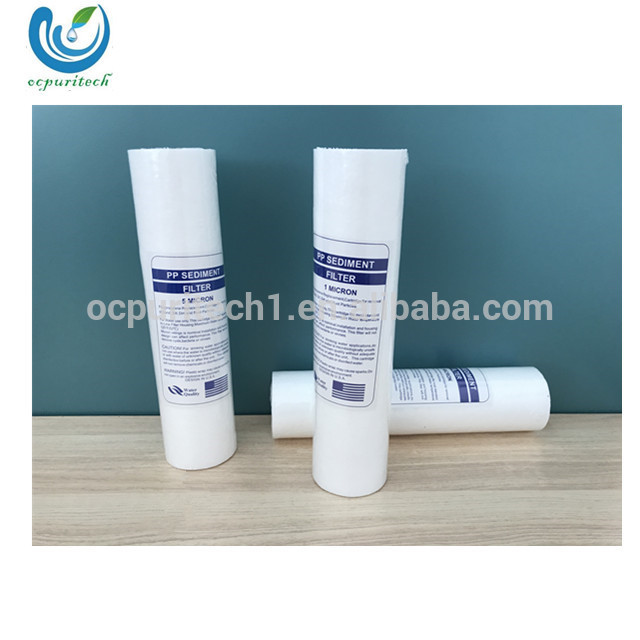 CE 10 inch pp water meltblown sediment filter cartridge with 5 micron