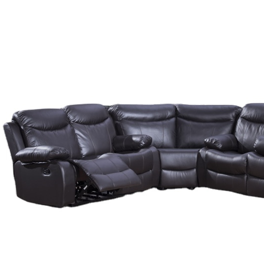 2021 furniture Wholesale furniture with high quality recliner sofa set with cupholder for big sales