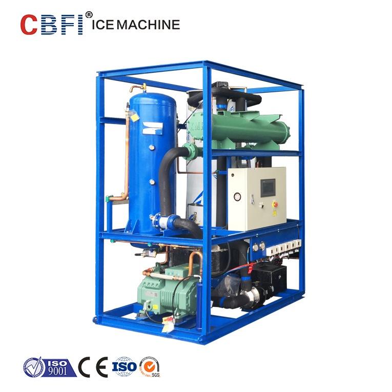 China best cylindrical tube ice maker machine factory to produce tube ice of 5 tons