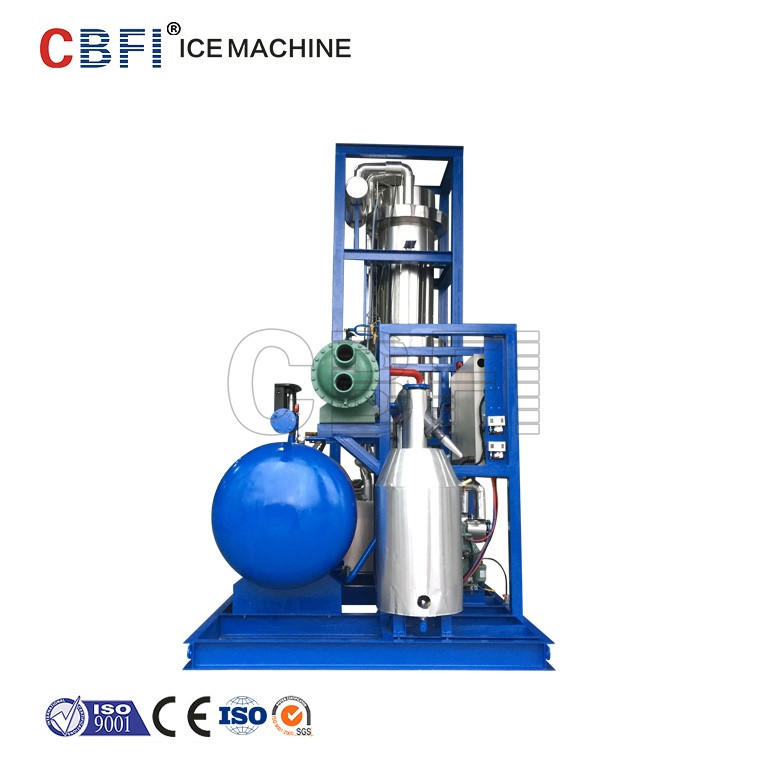 Tube ice machine industrial scale with ice pop filling sealing machine