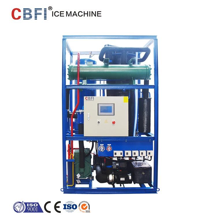 China best cylindrical tube ice maker machine factory to produce tube ice of 5 tons