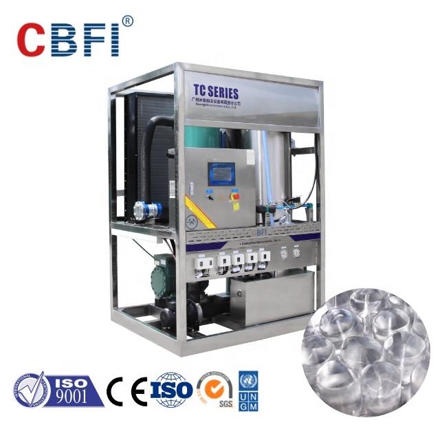 CE approved CBFI Solid Full Cylinders Tube Ice Machines