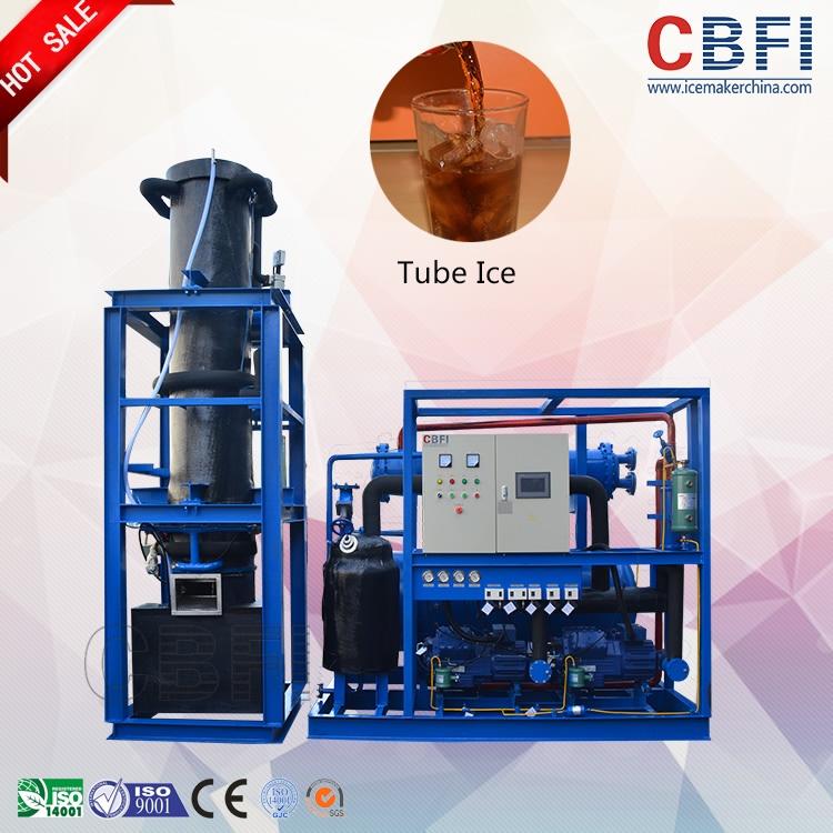30 tons Tube Ice making Machine with good quality 28 mm diameter