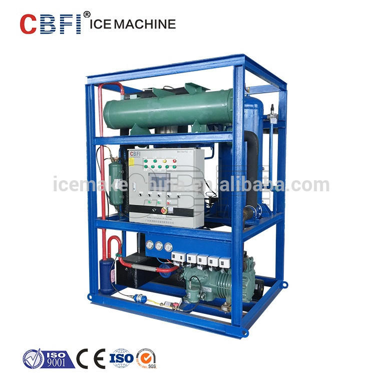 Large capacity 5 tons/24 hours automatic ice tube machine/maker for hotel/party/restaurant with Germany compressor