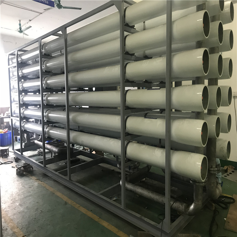 reverse osmosis desalination of seawater plant system