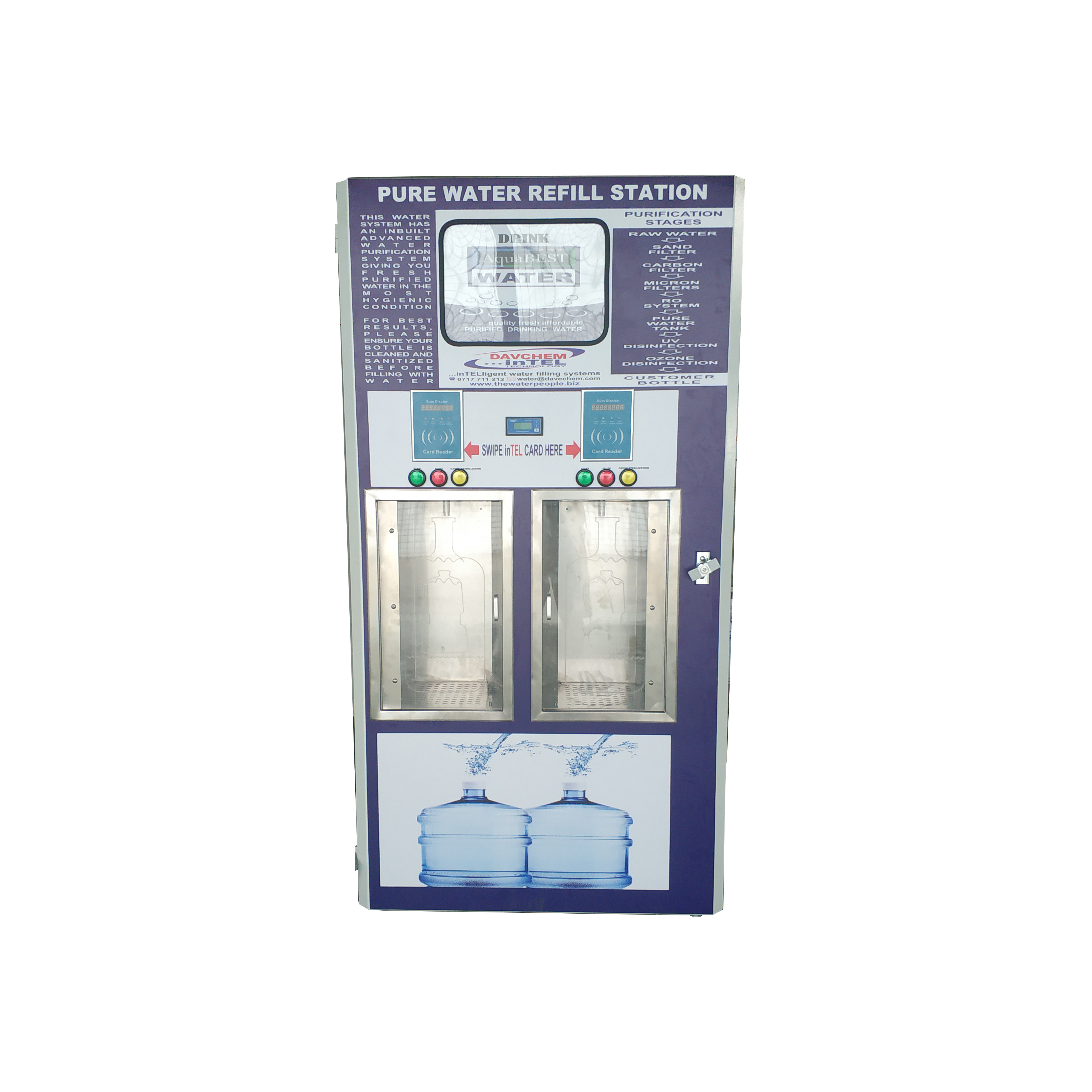 coin automatic mineral pure drinking water ice vending machine price