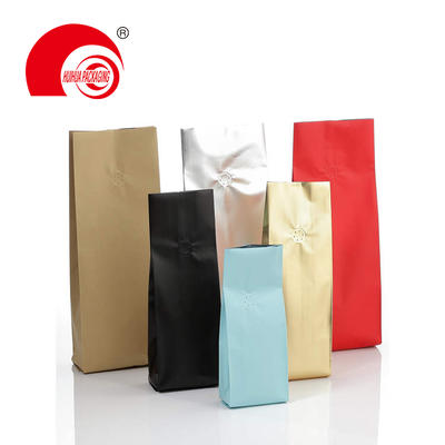 Best Selling New Technology Various Color Heat Seal Aluminum Foil Generic Side Gusset Bag for Tea