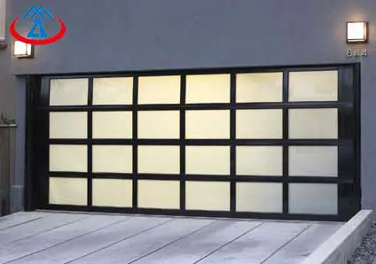 96*108 Inches Automatic Opening Aluminum Garage Door Garage Gate