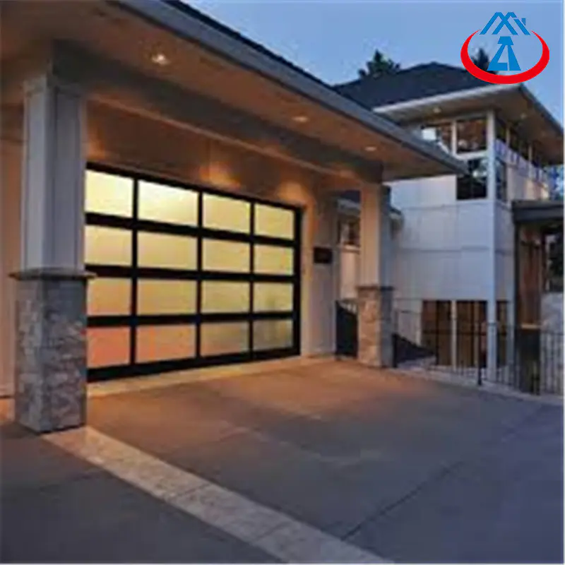 9*8 Feet Fashion Glass Panel Garage Door for Sale