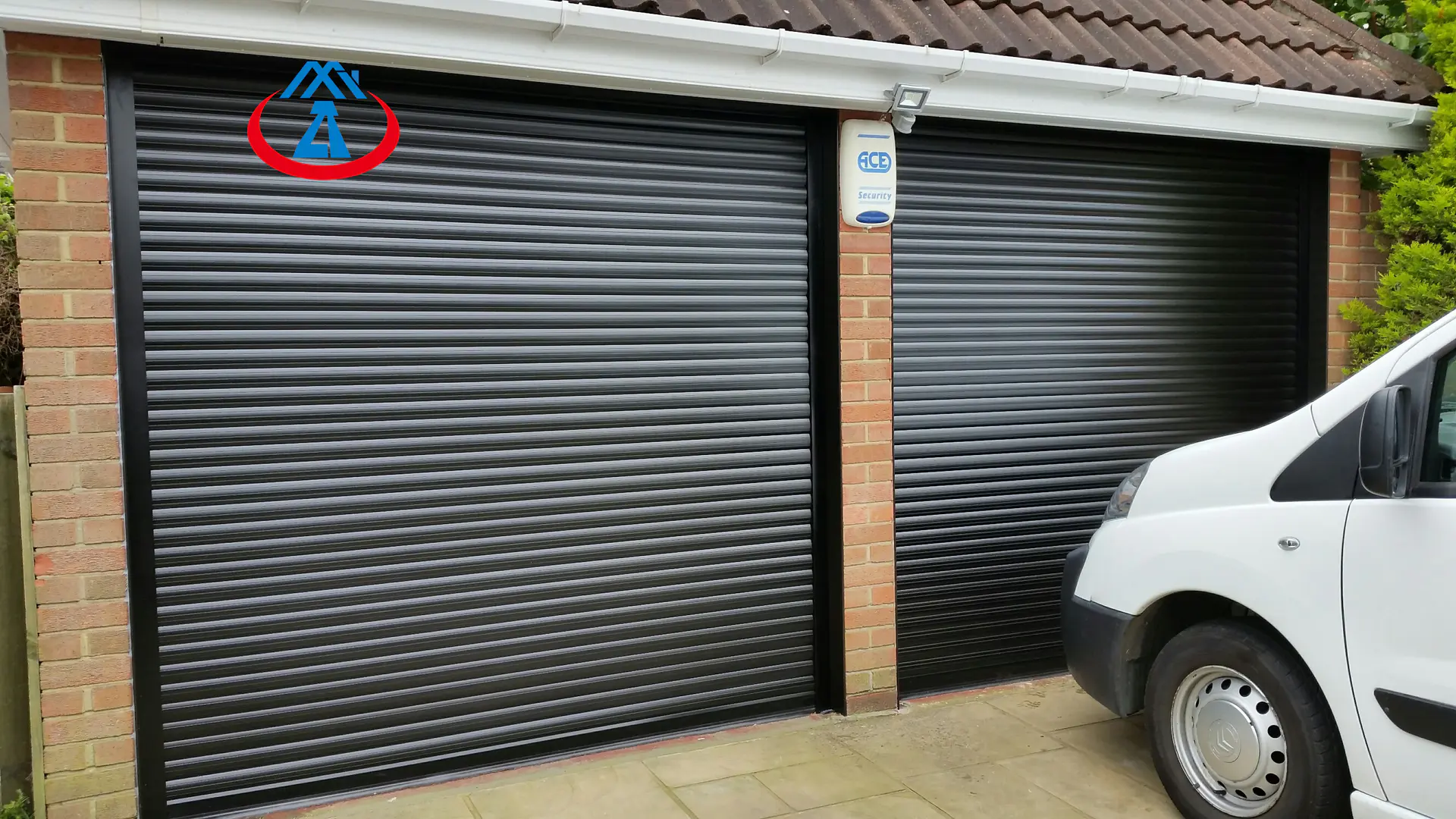 Black Modern Aluminium Roller Shutter DoorFor Home or Commercial