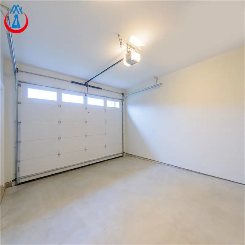 9*8 Feet White Color Aluminum Panels Residential Garage Door
