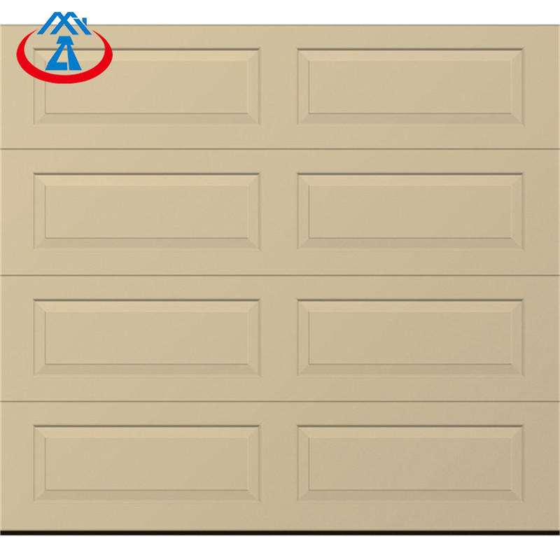 8*7 Manual Open Style and Finished Surface Finishing Aluminum garage door