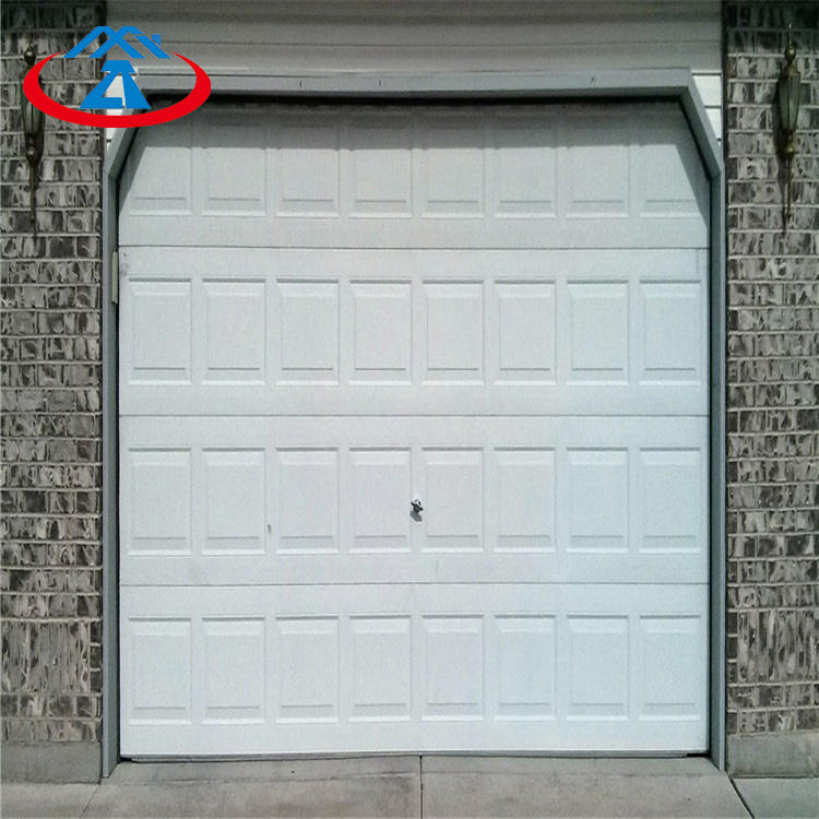 9'W*8'H Overhead Automatic Galvanized Steel Sectional Roll up Garage Door With Motor