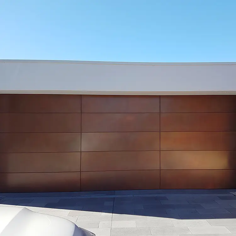 9*8 Feet Aluminum Garage Door For Ready To Ship