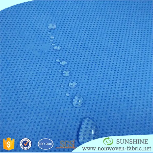 Flame retardant sms nonwoven fabric material hospital curtains
