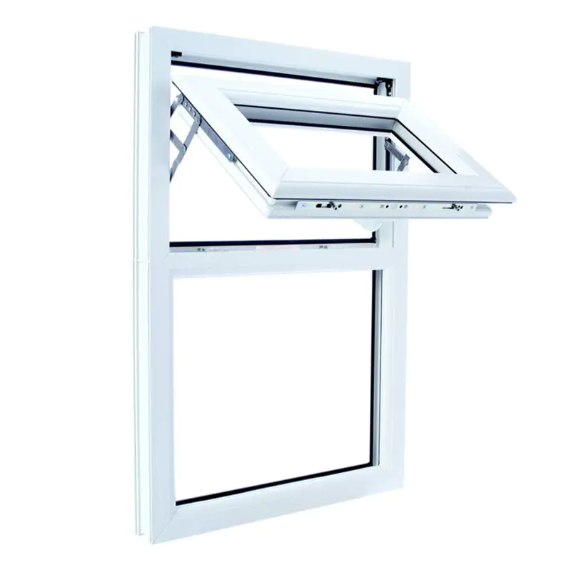 900*900mm Single glazed Top hung Aluminum Profile Awning Glass window