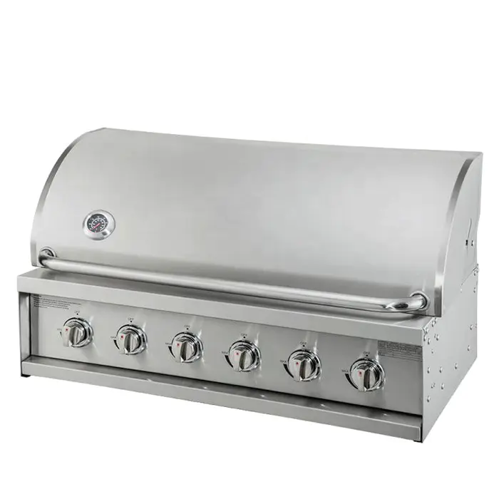 HSQ-A315S environment friendly smokeless stainless steel gas barbecue grill