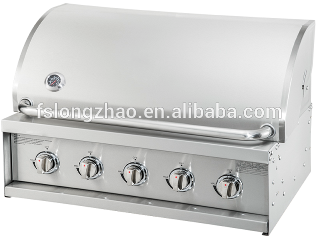 Klokje Richtlijnen fee HSQ-A314S 4 Burner stainless steel big outdoor kitchen gas bbq grill-Longzhao  BBQ