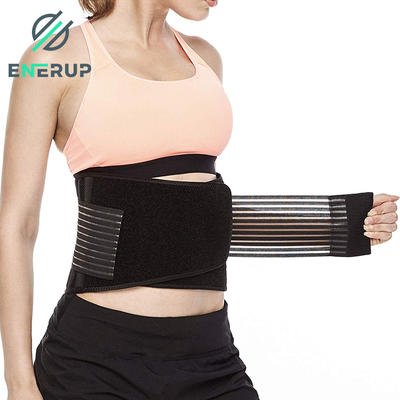 Enerup Long Ladies Double Posture Back Brace Women Male Workout Slimming Waist Trainer Trimmer Support Belt