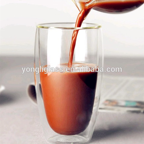 Double wall coffe cups /cappuccino cup/ glass cup