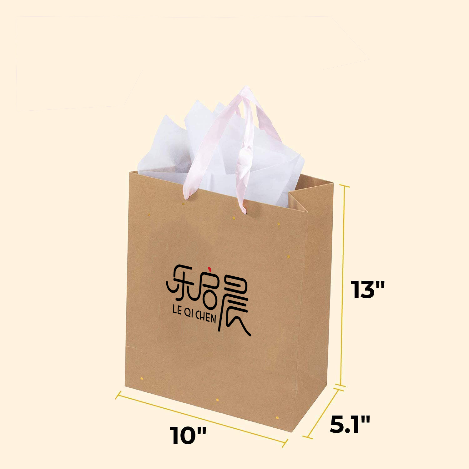 Guangdong Kraft Paper Bag, Jewelry Packaging Gift Paper Shopping Bag,Custom logo