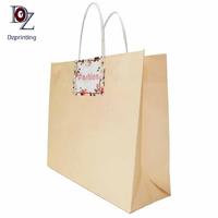 Bulk printed gift bag handles paper bags with your own logo