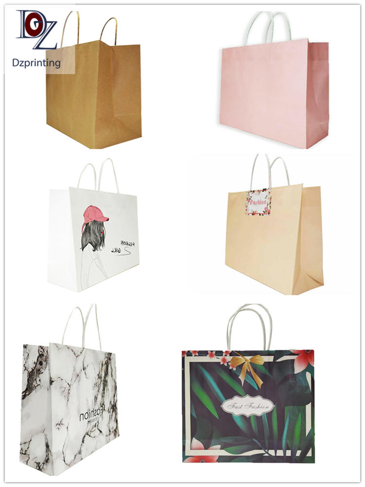 product-Dezheng-Cheap bulk custom made paper bags with logo-img-1