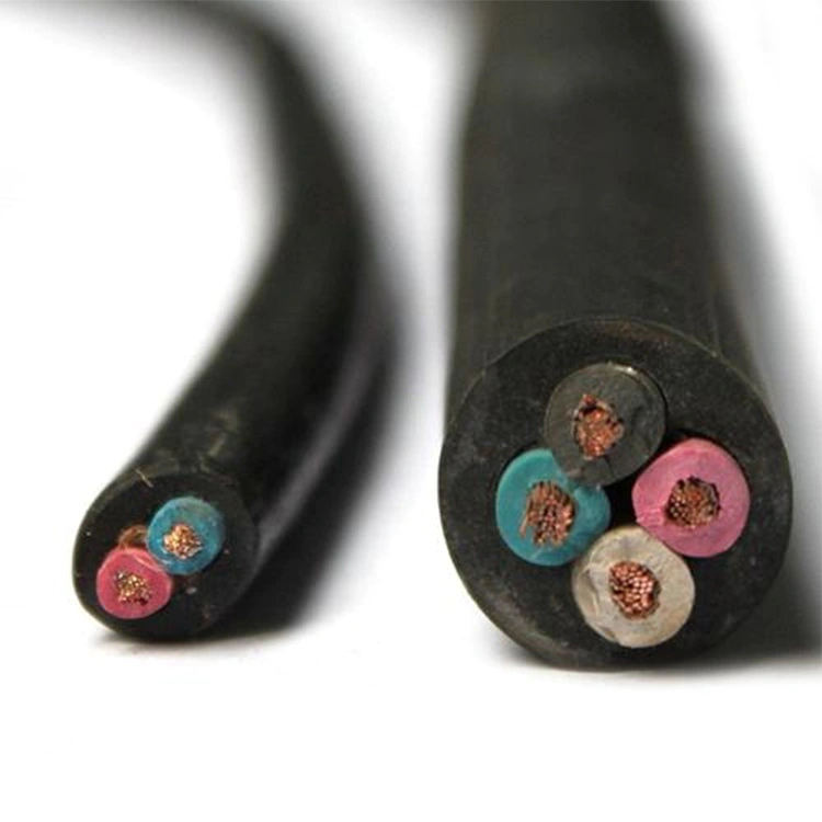 YCW 450/750V 3x70+1X25mm2 heavy general rubber cable silicone rubber cable wire for sale