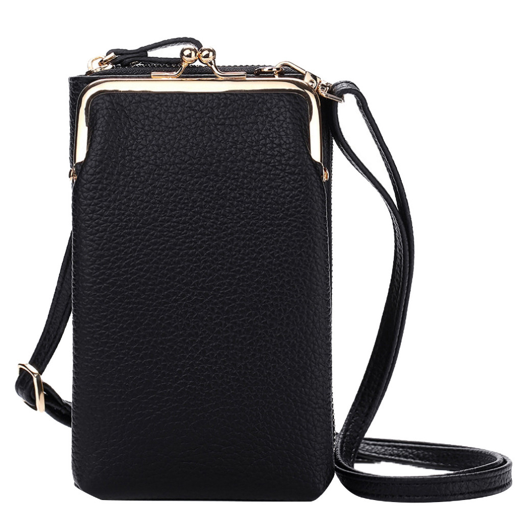 designer handbags Women Fashion Solid Wallet Large Capacity Mobile Phone Bag Card Slot Adjustable Shoulder Strap bag