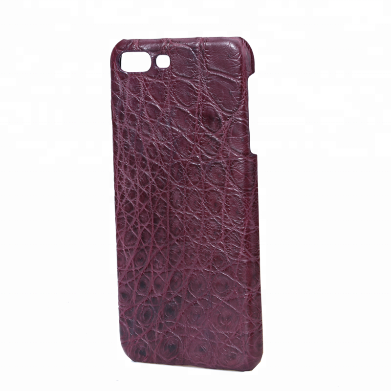 Hot Sale Custom Luxury Crocodile Leather Protective phone case