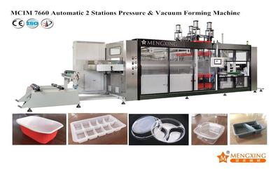 Automatic BOPS Plastic Thermoforming Machine