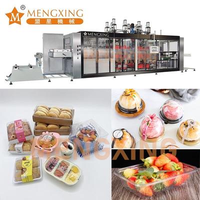 OPS Sushi Lid Cover Forming Machine Fully Automatic Thermoforming Machine Plastic Processing Machine PP Food Container Vacuum Forming Machine