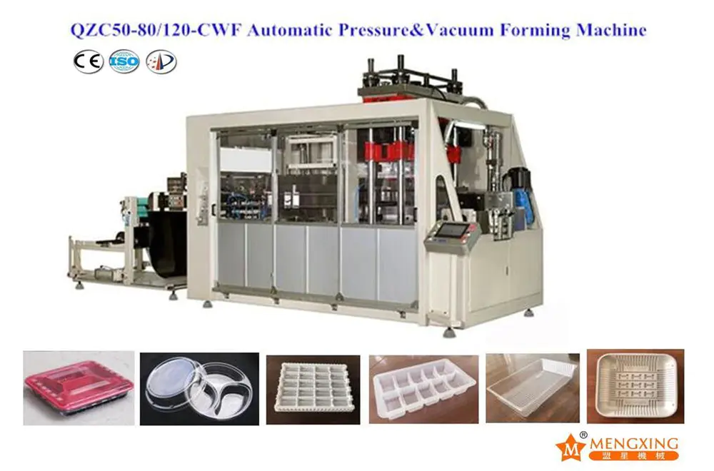Auto Pressure &Vacuum Forming Machine for Pet, PP, HIPS, OPS, EPS