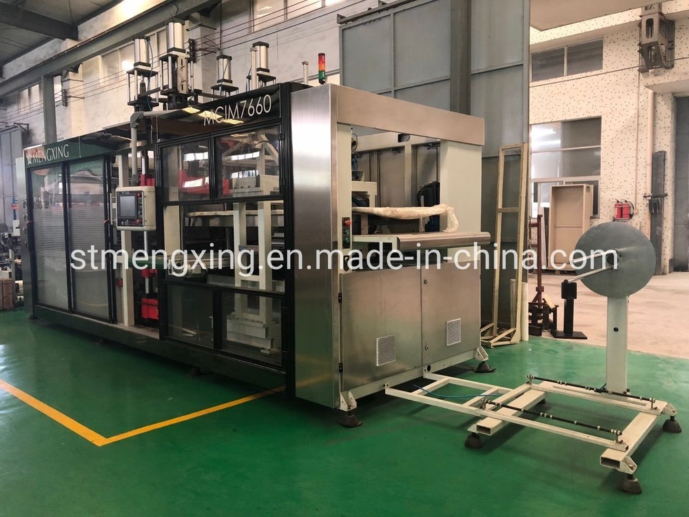 Automatic BOPS Plastic Thermoforming Machine with Stacking (MCIM 7660)